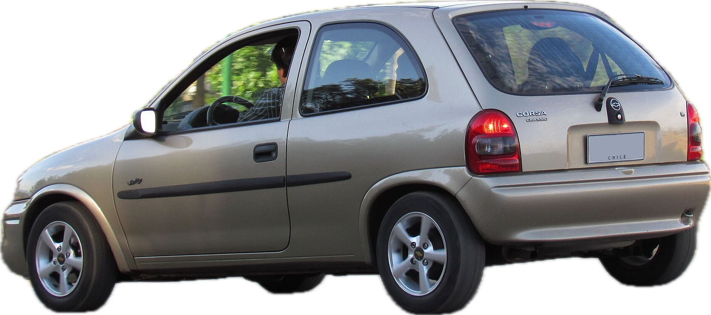 A Chevrolet Corsa Classic 2010 of this model