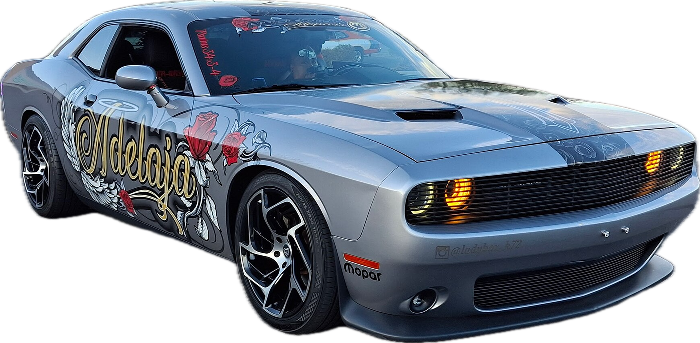 A Dodge Challenger 2022 of this model