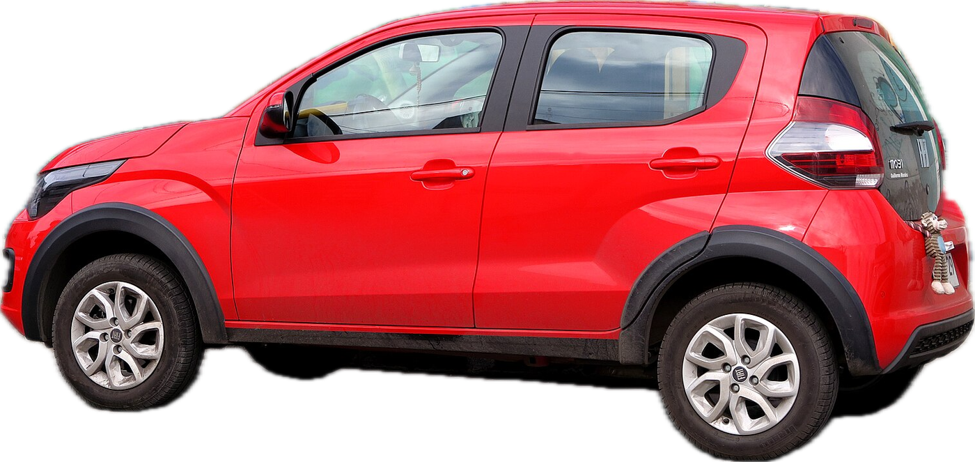 A Fiat Mobi 2018 of this model