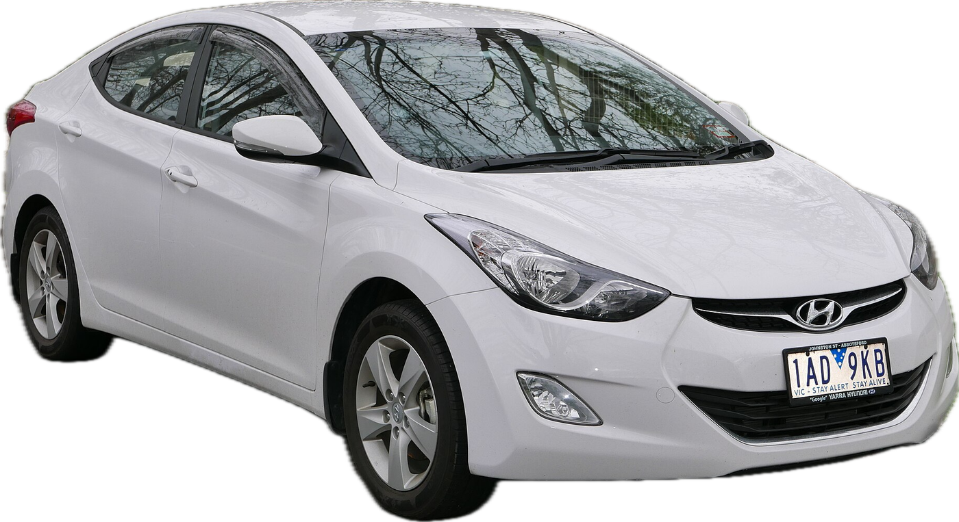 A Hyundai Elantra 2019 of this model
