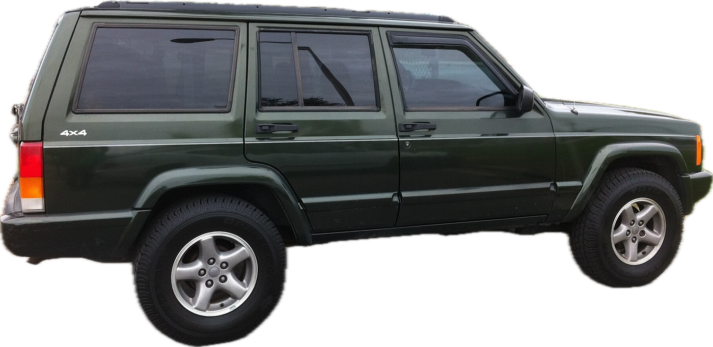 A Jeep Cherokee 2002 of this model