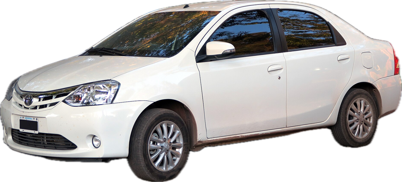 A Toyota Etios 2014 of this model